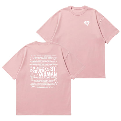 Proverbs 31 Woman – Premium Oversized T-Shirt