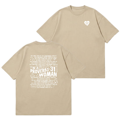 Proverbs 31 Woman – Premium Oversized T-Shirt