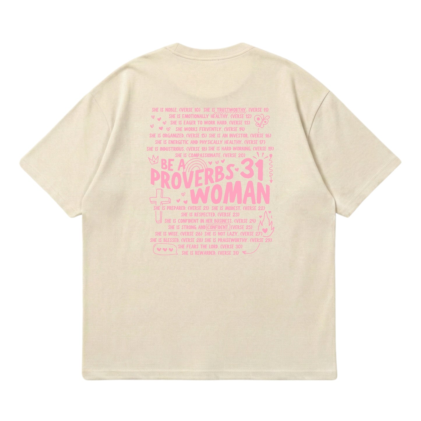 Proverbs 31 Woman – Premium Oversized T-Shirt