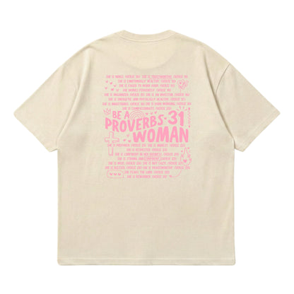 Proverbs 31 Woman – Premium Oversized T-Shirt