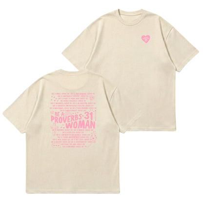 Proverbs 31 Woman – Premium Oversized T-Shirt