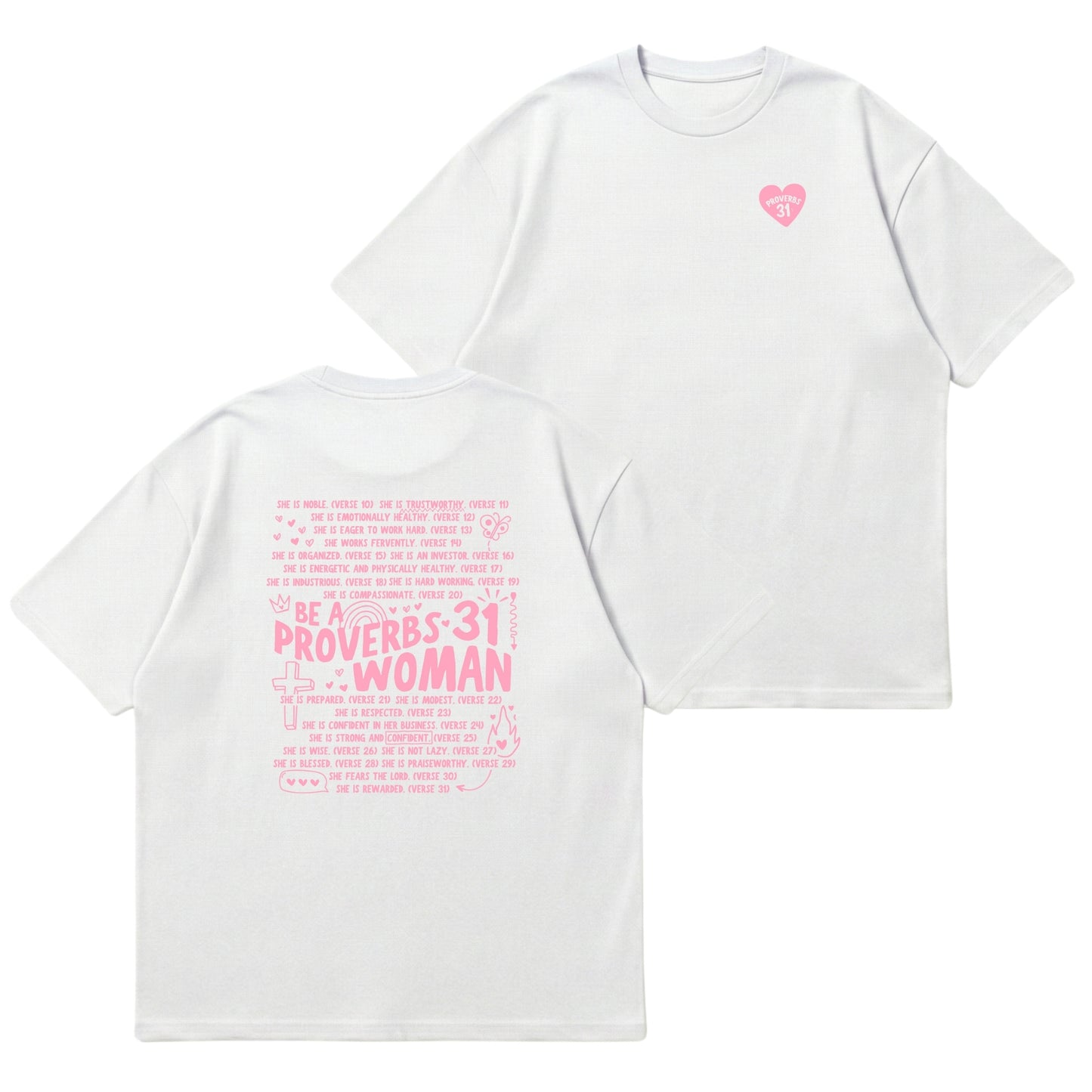 Proverbs 31 Woman – Premium Oversized T-Shirt