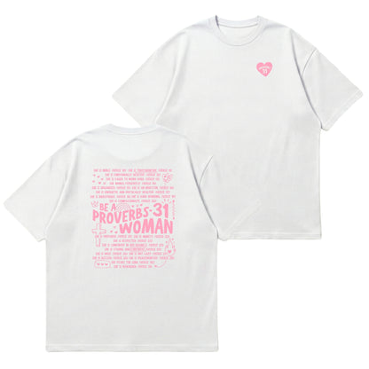 Proverbs 31 Woman – Premium Oversized T-Shirt