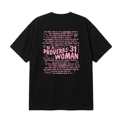 Proverbs 31 Woman – Premium Oversized T-Shirt