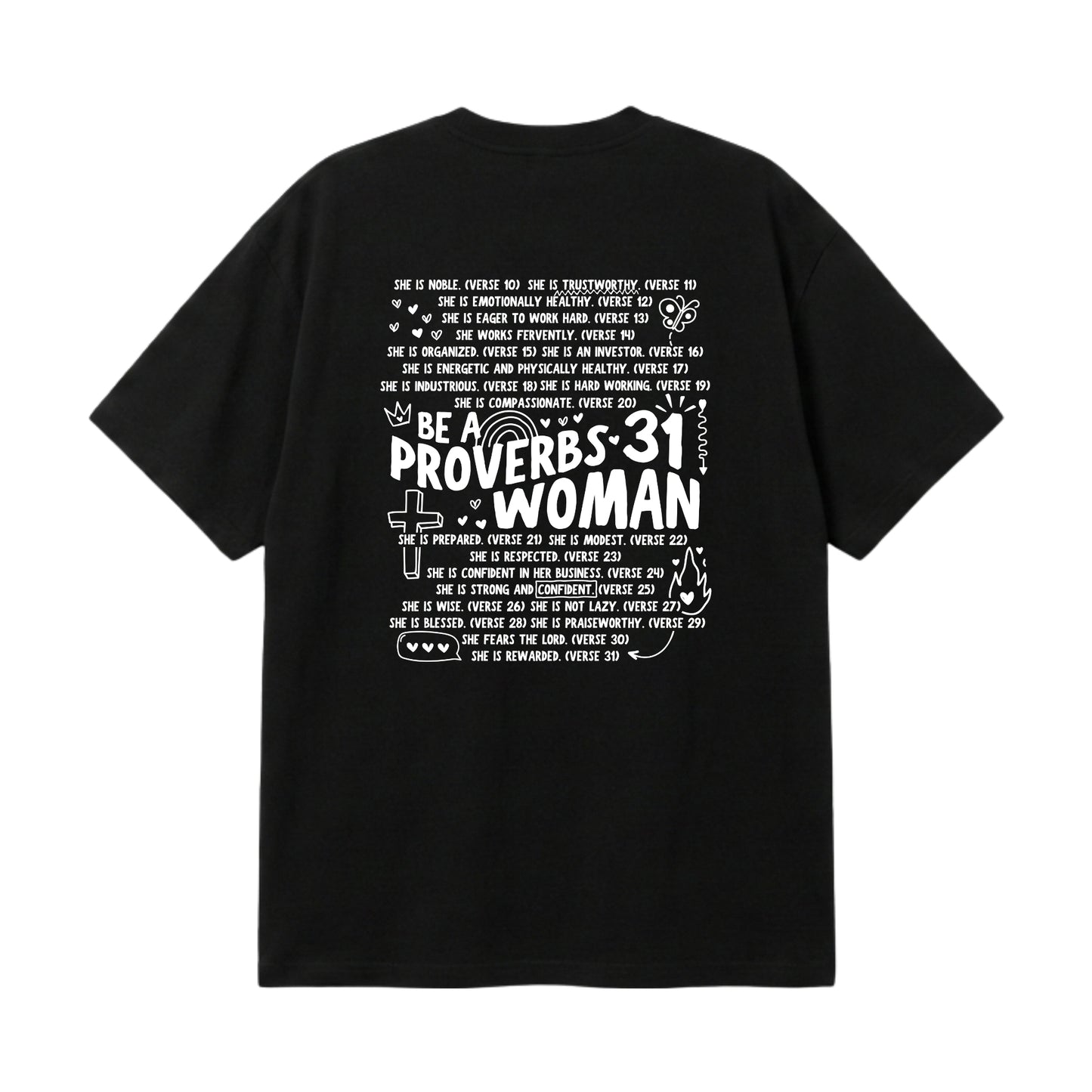 Proverbs 31 Woman – Premium Oversized T-Shirt