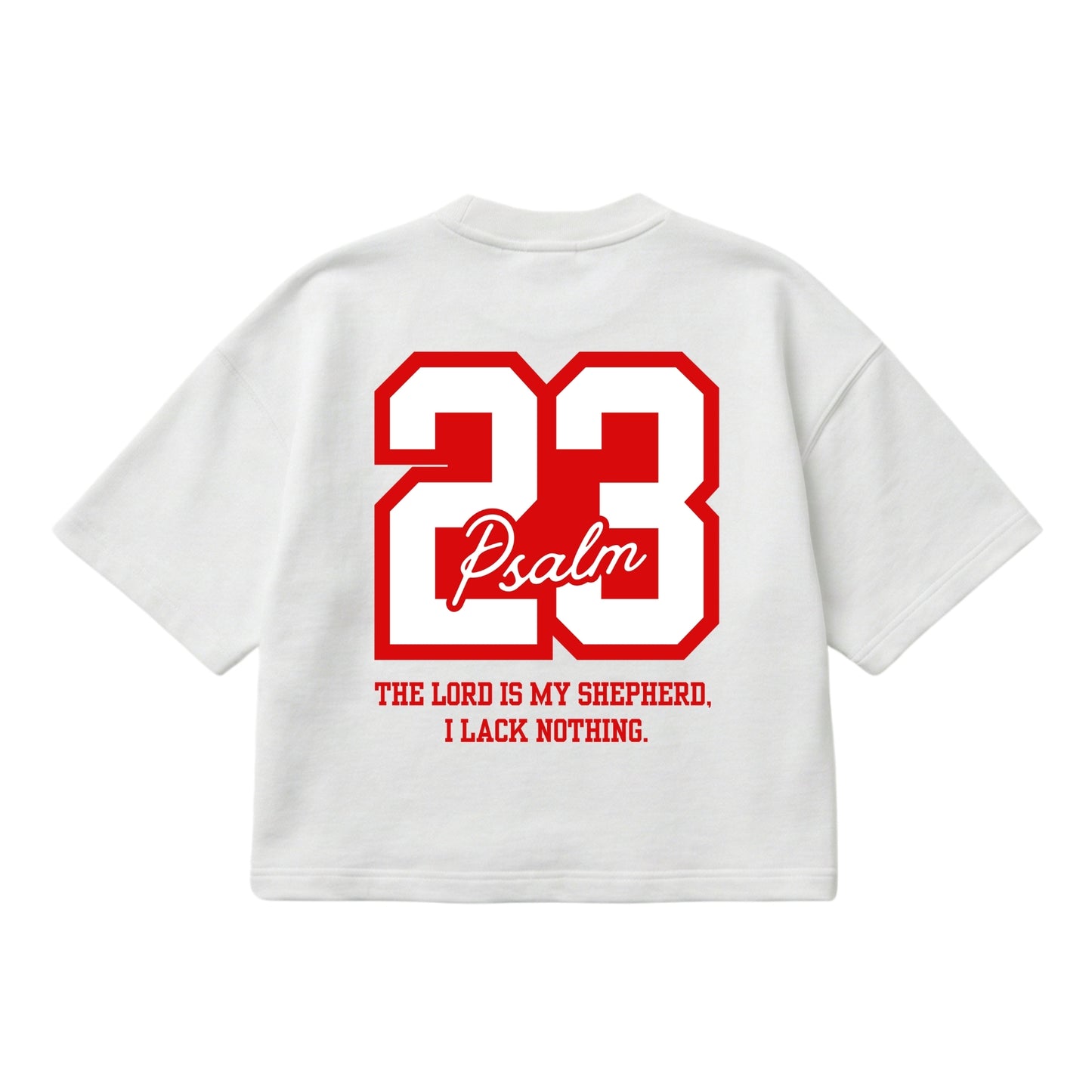 Psalm 23 – Boxy Cropped Shirt