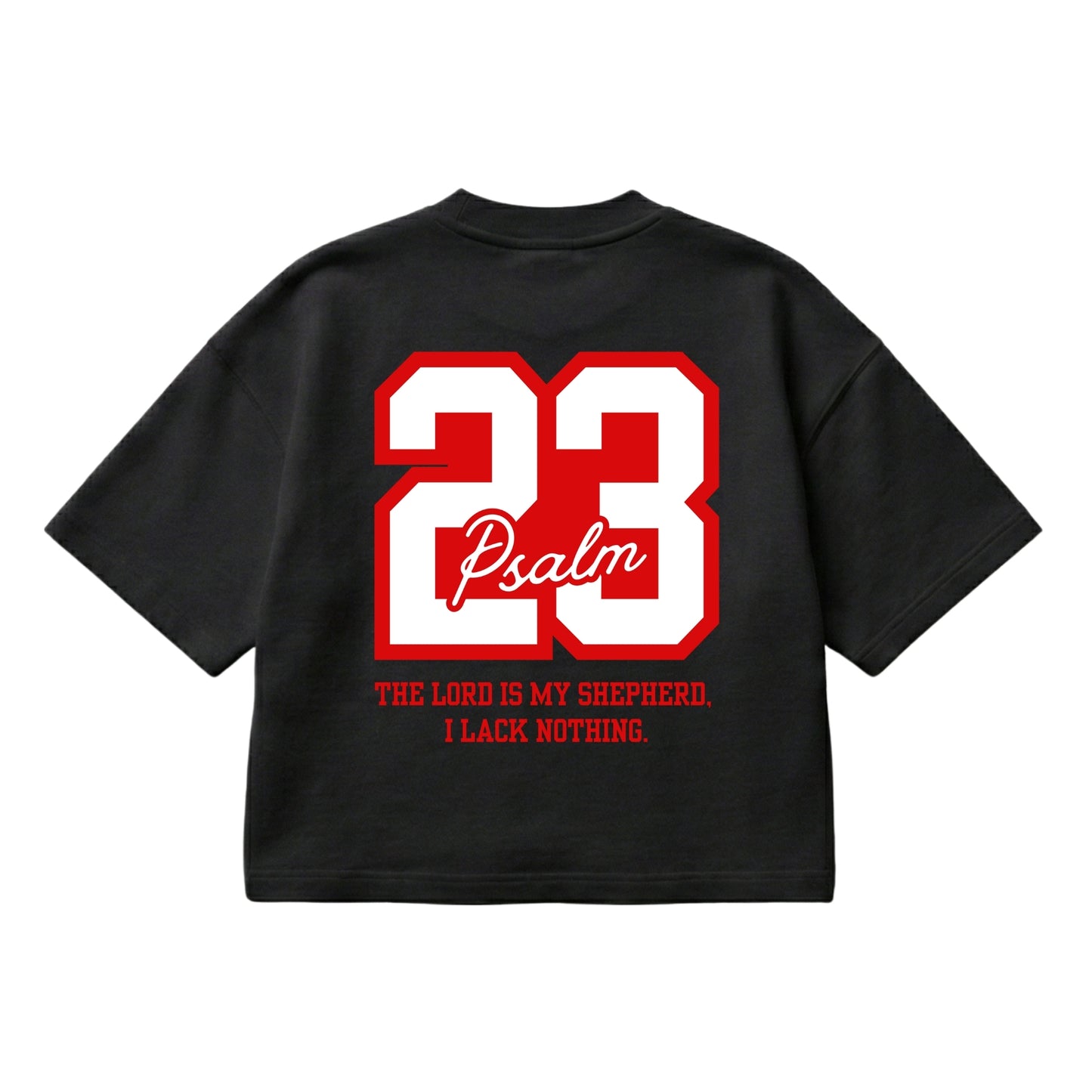 Psalm 23 – Boxy Cropped Shirt