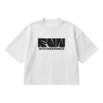 Run With Endurance – Boxy Cropped Shirt