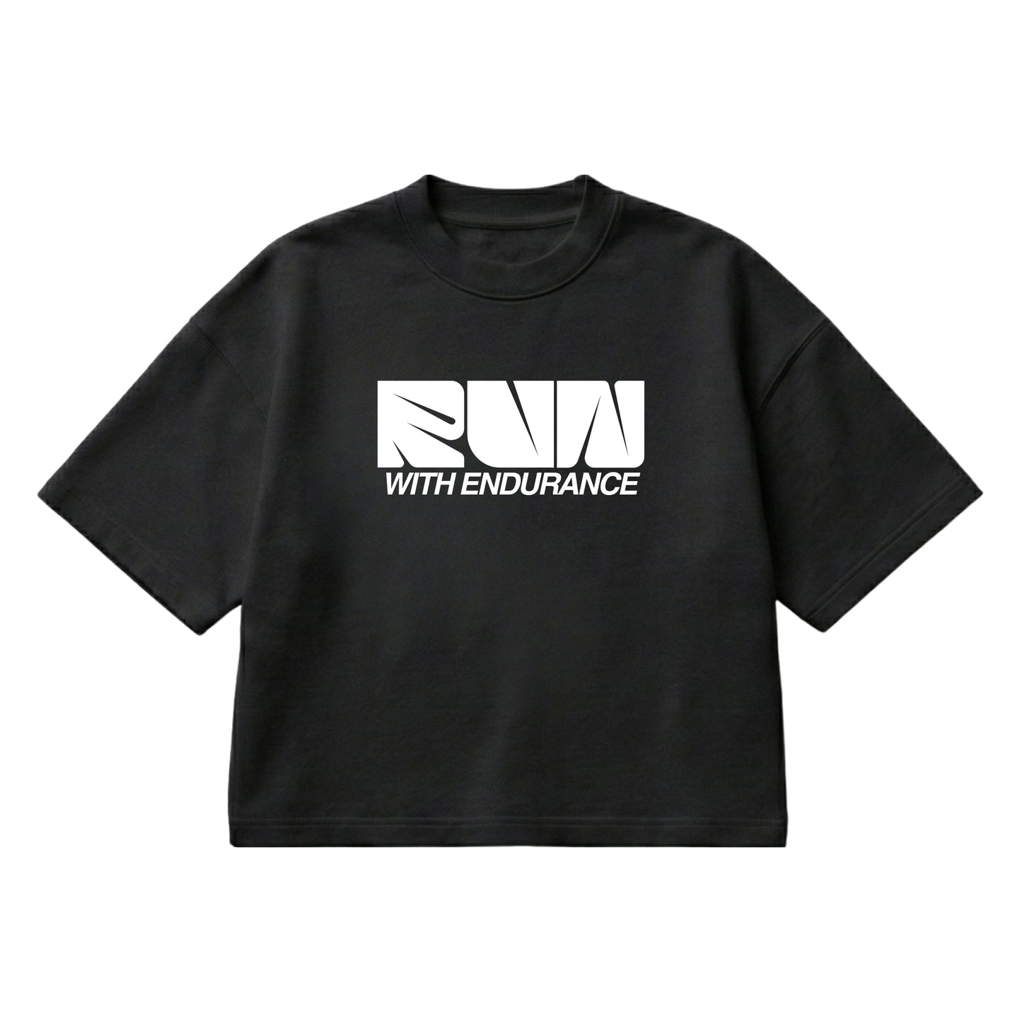 Run With Endurance – Boxy Cropped Shirt