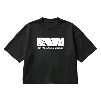 Run With Endurance – Boxy Cropped Shirt