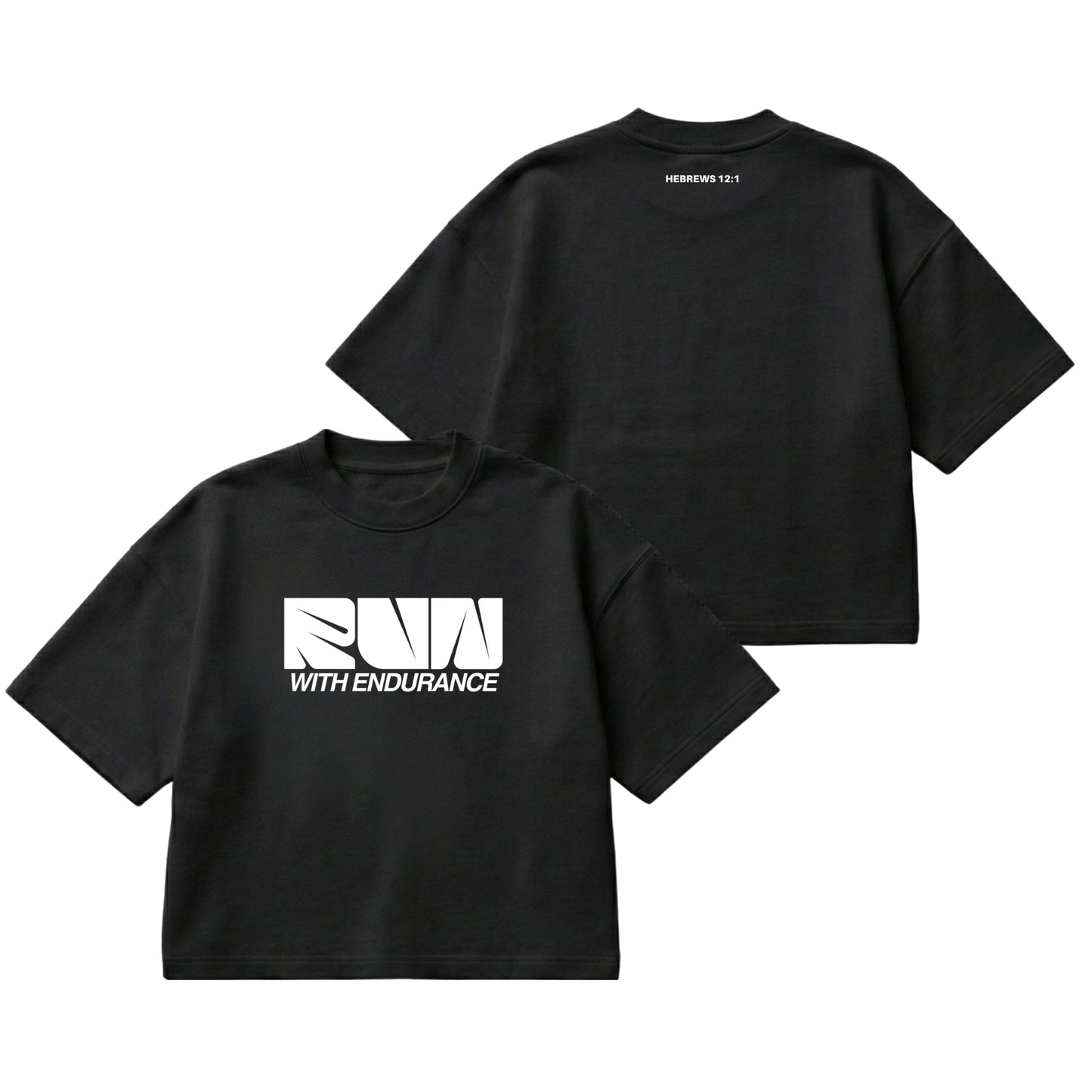 Run With Endurance – Boxy Cropped Shirt