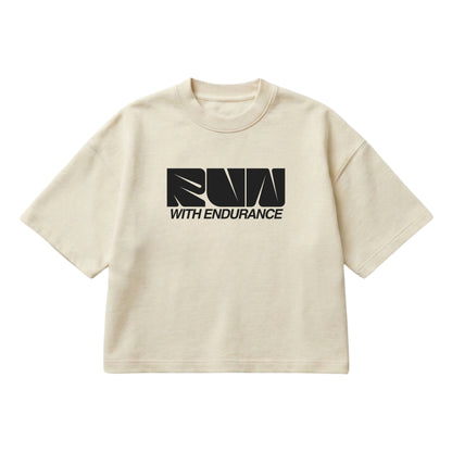 Run With Endurance – Boxy Cropped Shirt