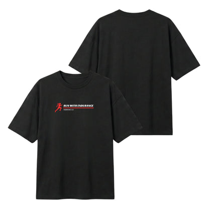Run With Endurance – Lightweight Oversized T-Shirt
