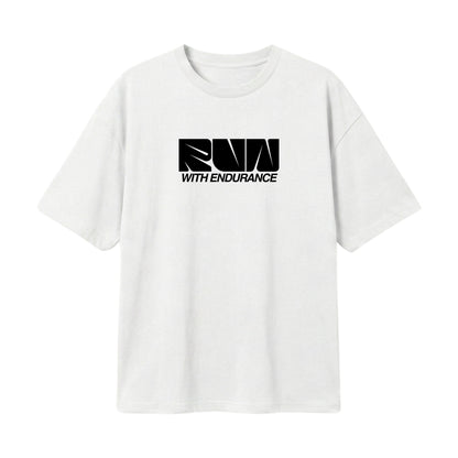 Run With Endurance – Lightweight Oversized T-Shirt