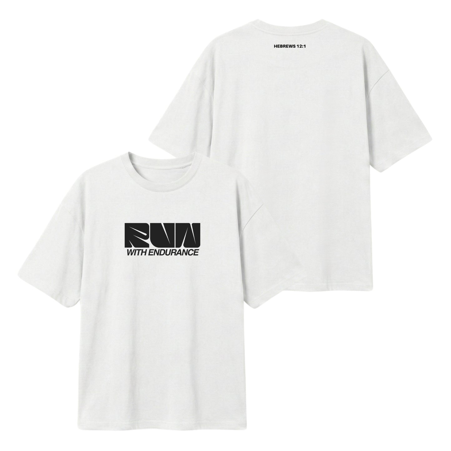 Run With Endurance – Lightweight Oversized T-Shirt