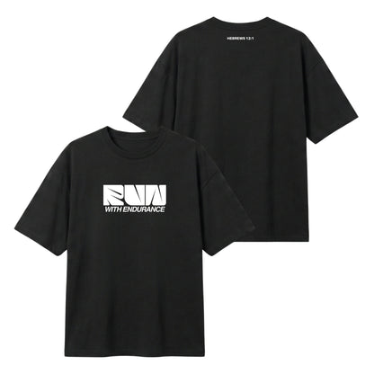Run With Endurance – Lightweight Oversized T-Shirt