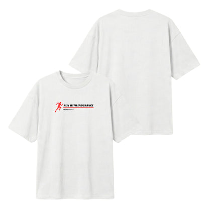 Run With Endurance – Lightweight Oversized T-Shirt