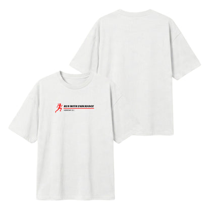 Run With Endurance – Lightweight Oversized T-Shirt