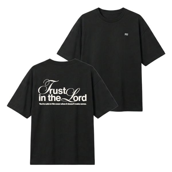 Safe in Him – Lightweight Oversized T-Shirt