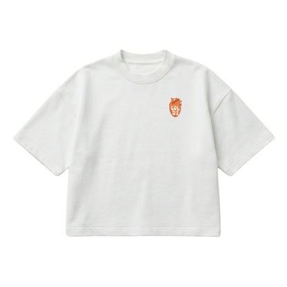 Set Your Hearts On Things Above – Boxy Cropped Shirt