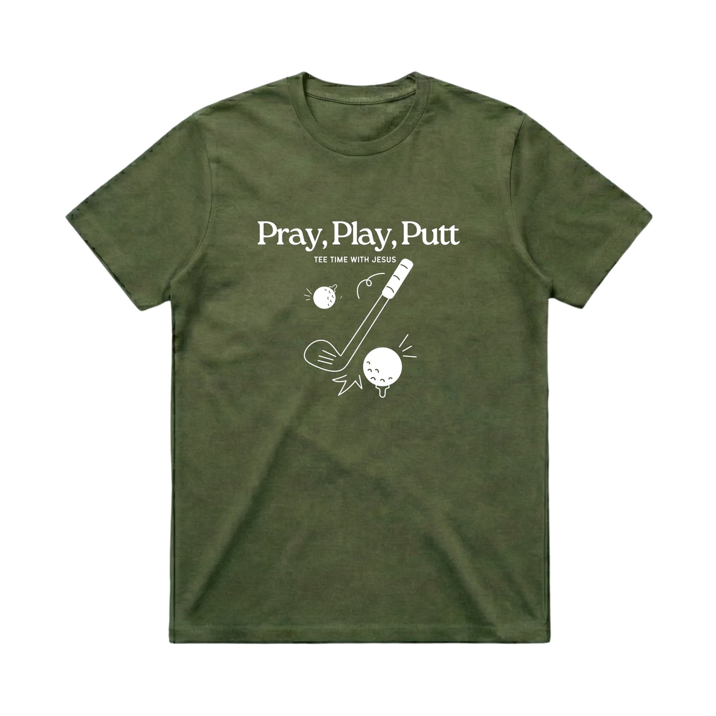 Tee time with Jesus – Classic T-Shirt