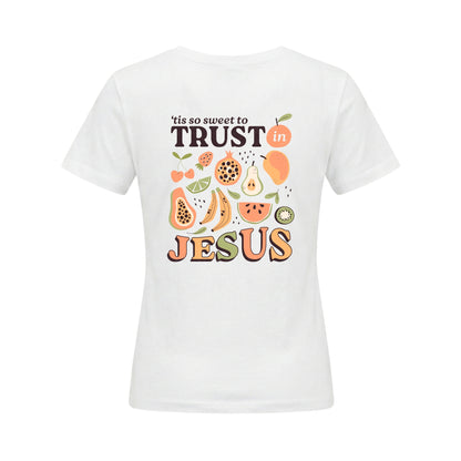 Trust In Jesus – Ladies' Classic T-Shirt