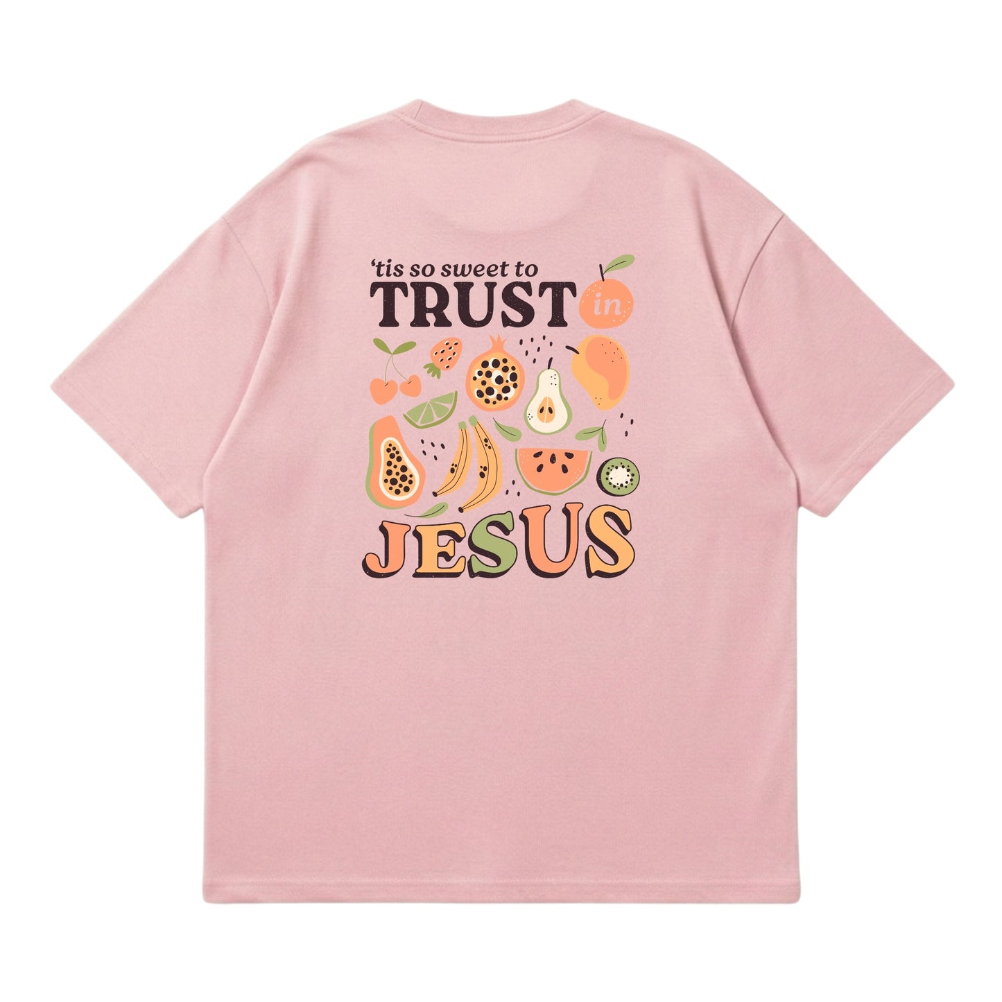 Trust In Jesus – Premium Oversized T-Shirt