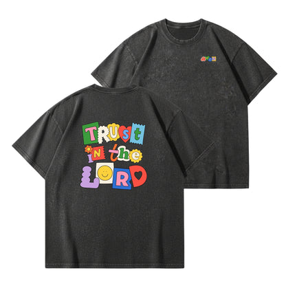 Trust In The Lord – Vintage Washed T-Shirt