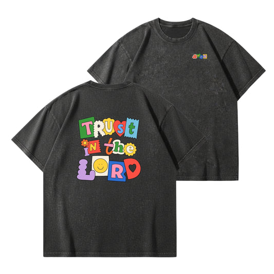 Trust In The Lord – Vintage Washed T-Shirt