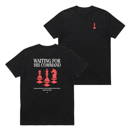 Waiting for His Command – Classic T-Shirt
